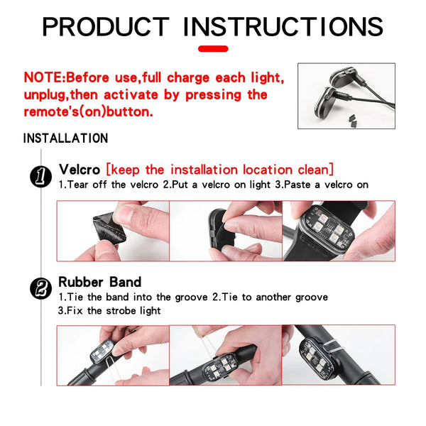 Vibrant LED Car Strobe Lights
